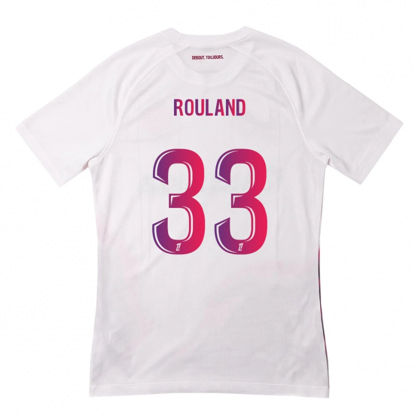 Danxen Herren Prune Rouland #33 Weiß Pink Lila Auswärtstrikot Trikot 2026/27 T-Shirt Österreich