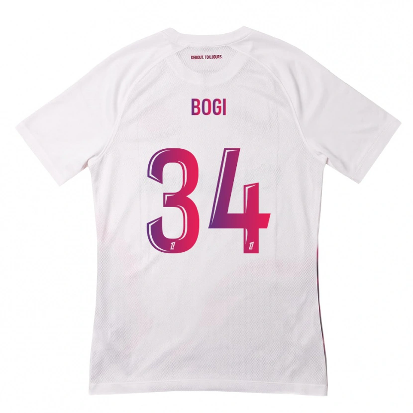 Danxen Herren Fiona Bogi #34 Weiß Pink Lila Auswärtstrikot Trikot 2026/27 T-Shirt Österreich