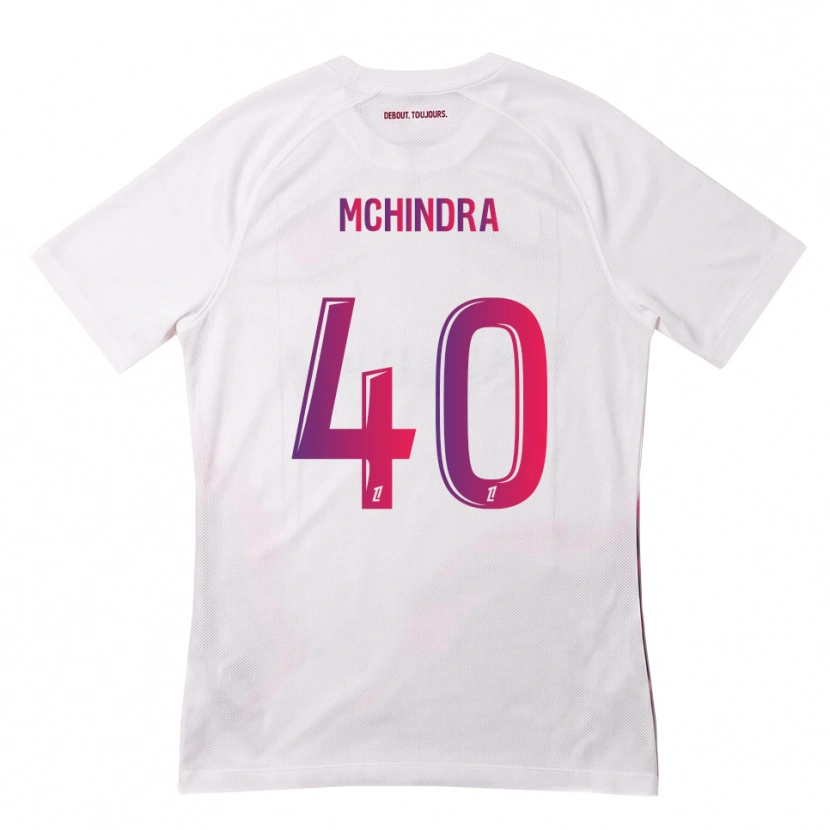 Danxen Herren Naime Said Mchindra #40 Weiß Pink Lila Auswärtstrikot Trikot 2026/27 T-Shirt Österreich