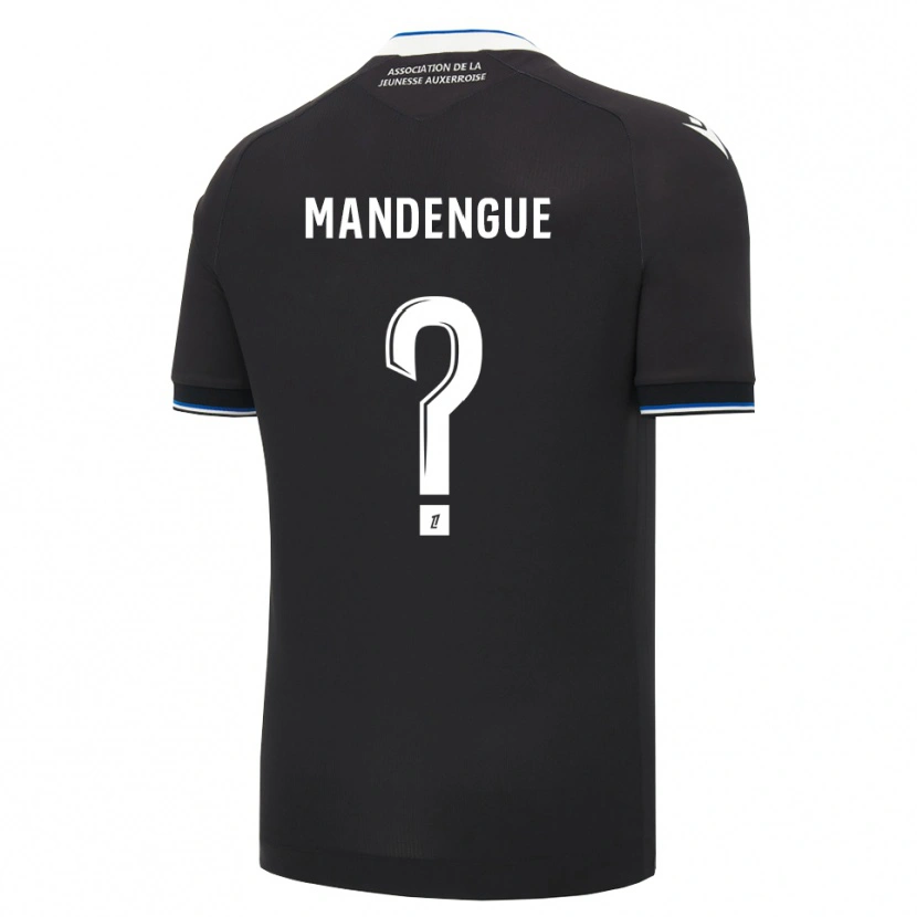 Danxen Herren Rayan Mandengue #0 Schwarz Blau Weiß Auswärtstrikot Trikot 2026/27 T-Shirt Österreich