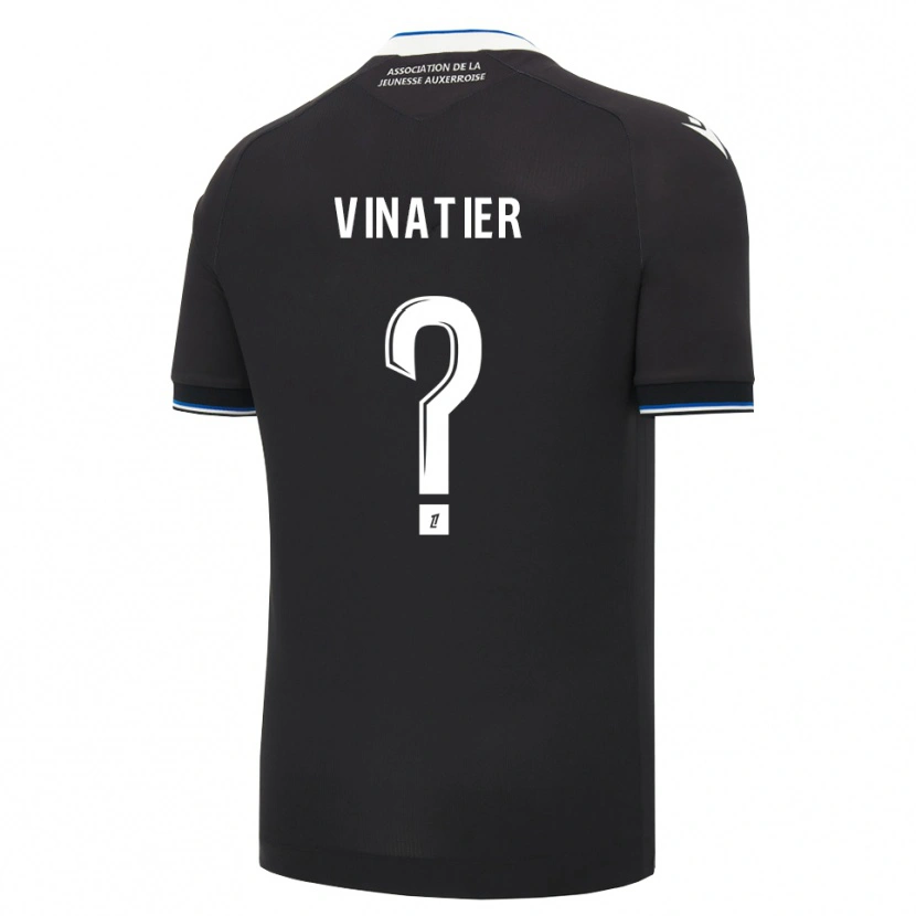 Danxen Herren Amandine Vinatier #0 Schwarz Blau Weiß Auswärtstrikot Trikot 2026/27 T-Shirt Österreich
