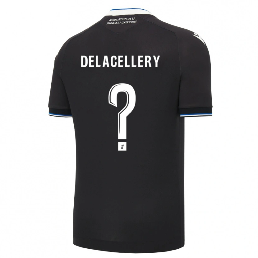 Danxen Herren Coralie Delacellery #0 Schwarz Blau Weiß Auswärtstrikot Trikot 2026/27 T-Shirt Österreich