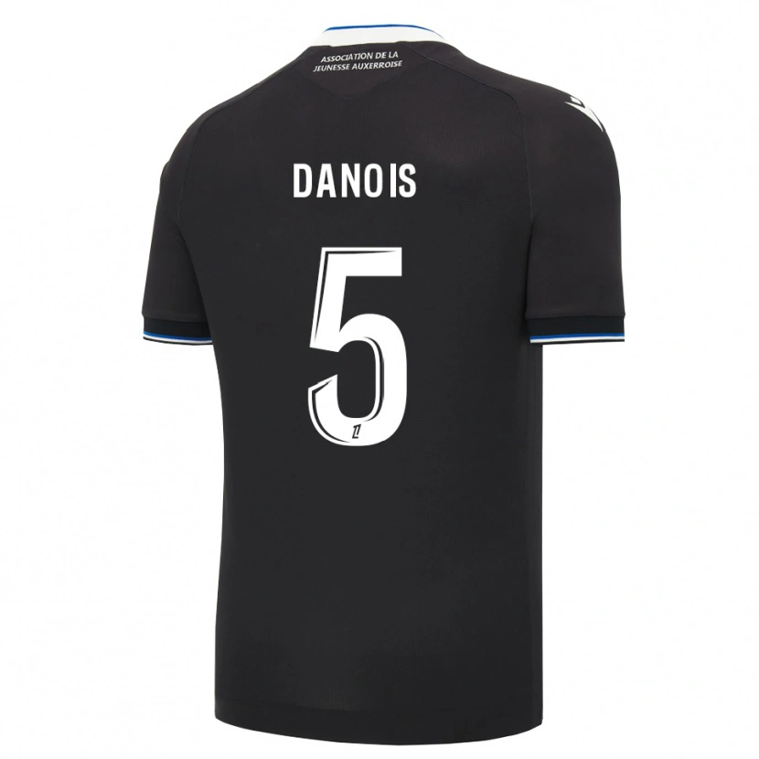 Danxen Herren Kévin Danois #5 Schwarz Blau Weiß Auswärtstrikot Trikot 2026/27 T-Shirt Österreich