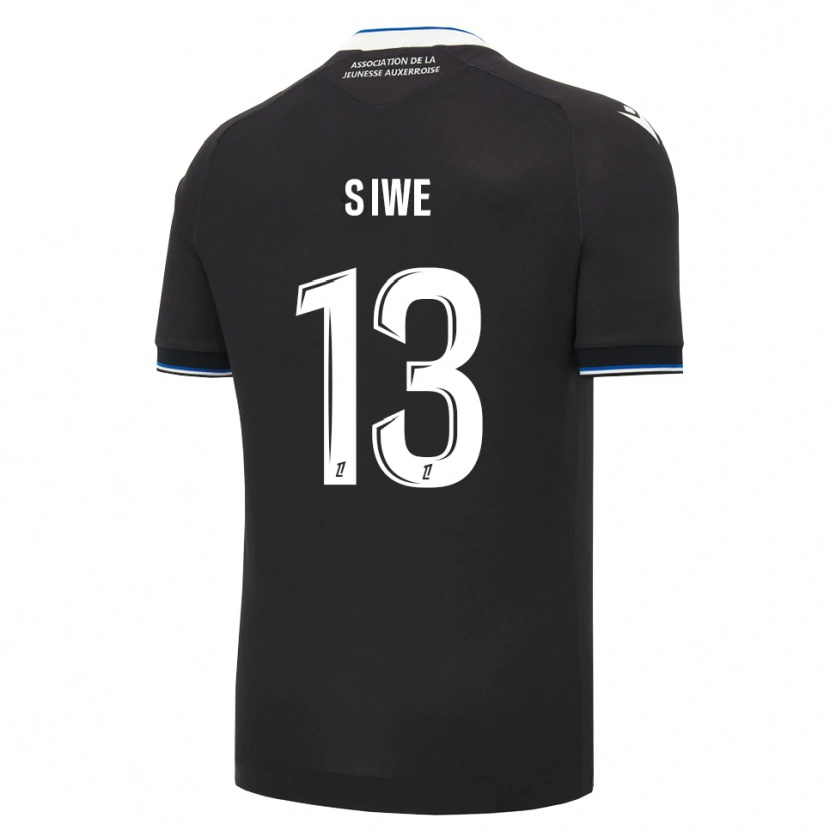 Danxen Herren Telli Siwe #13 Schwarz Blau Weiß Auswärtstrikot Trikot 2026/27 T-Shirt Österreich
