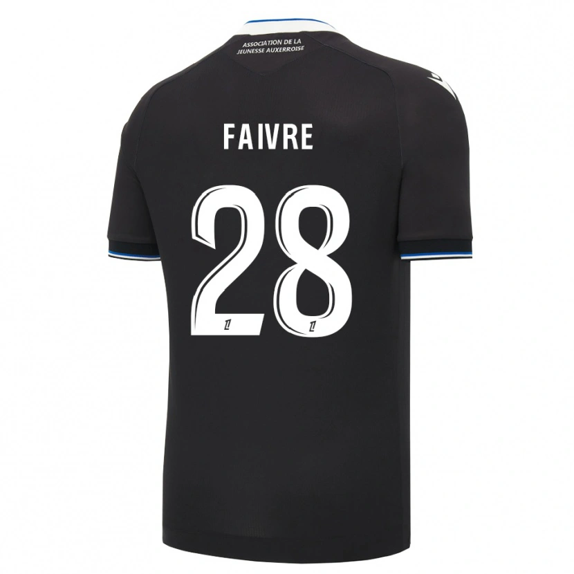 Danxen Herren Romain Faivre #28 Schwarz Blau Weiß Auswärtstrikot Trikot 2026/27 T-Shirt Österreich