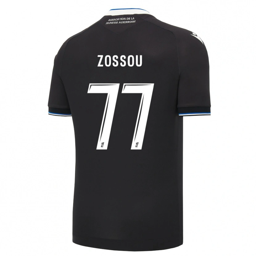 Danxen Herren Aristide Zossou #77 Schwarz Blau Weiß Auswärtstrikot Trikot 2026/27 T-Shirt Österreich