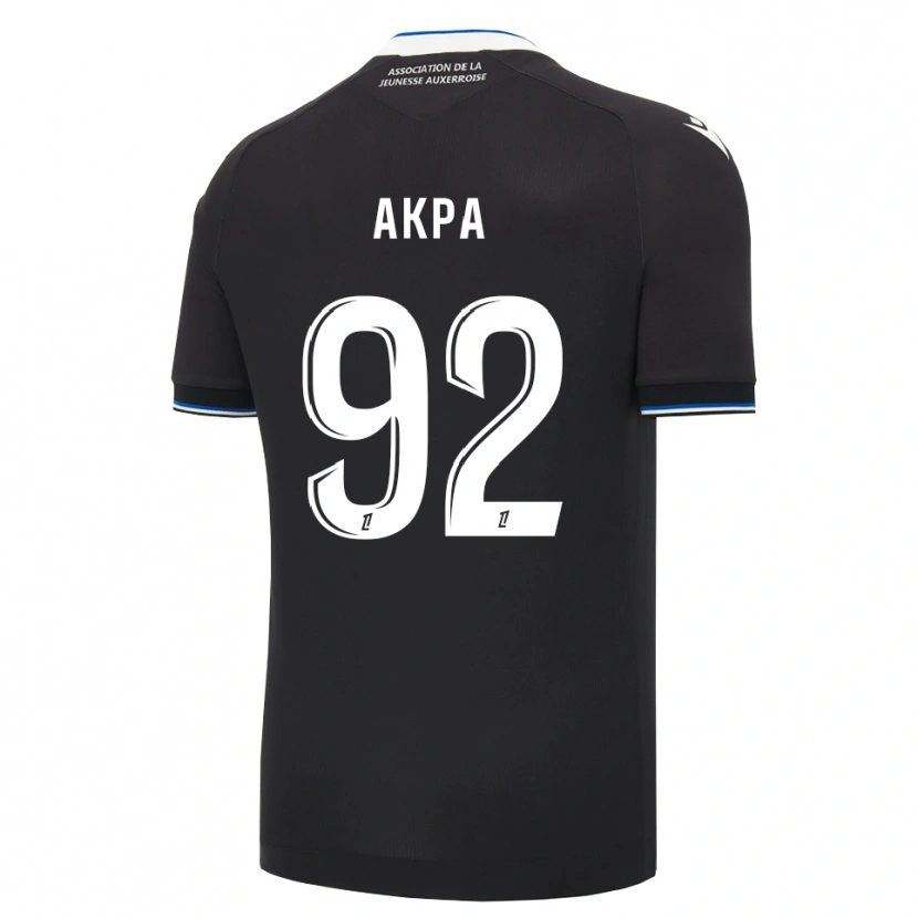 Danxen Herren Clément Akpa #92 Schwarz Blau Weiß Auswärtstrikot Trikot 2026/27 T-Shirt Österreich