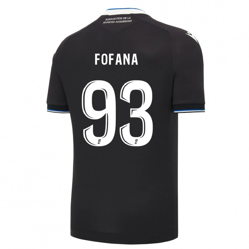 Danxen Herren Sékou Fofana #93 Schwarz Blau Weiß Auswärtstrikot Trikot 2026/27 T-Shirt Österreich