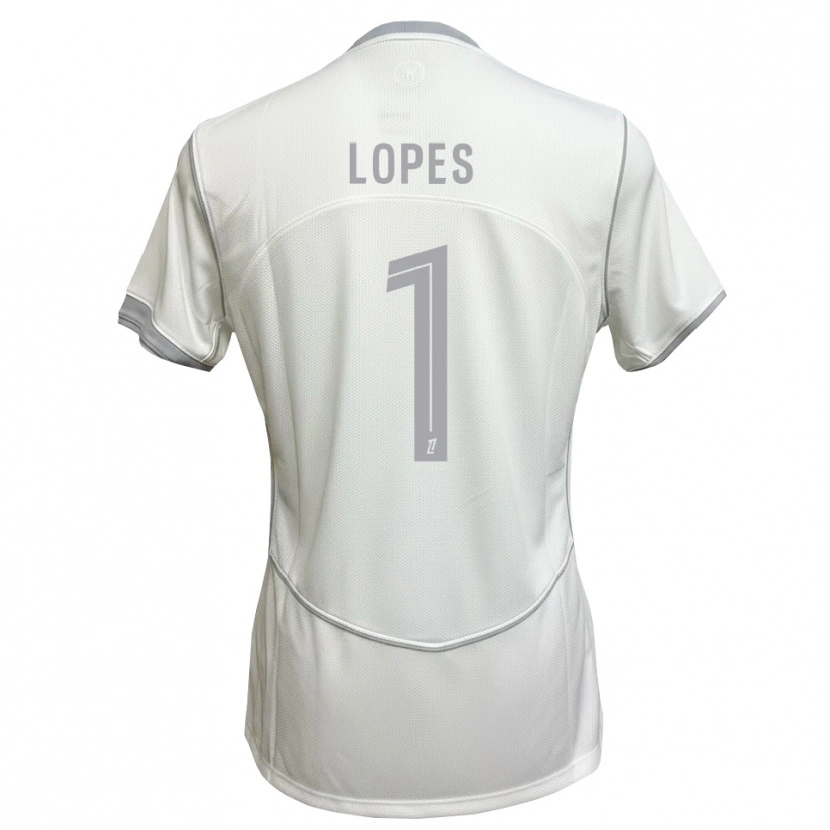Danxen Herren Anthony Lopes #1 Weiß Grau Auswärtstrikot Trikot 2026/27 T-Shirt Österreich