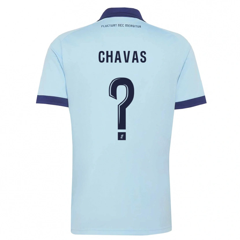 Danxen Herren Mylène Chavas #0 Kornblumenblau Schwarz Auswärtstrikot Trikot 2026/27 T-Shirt Österreich