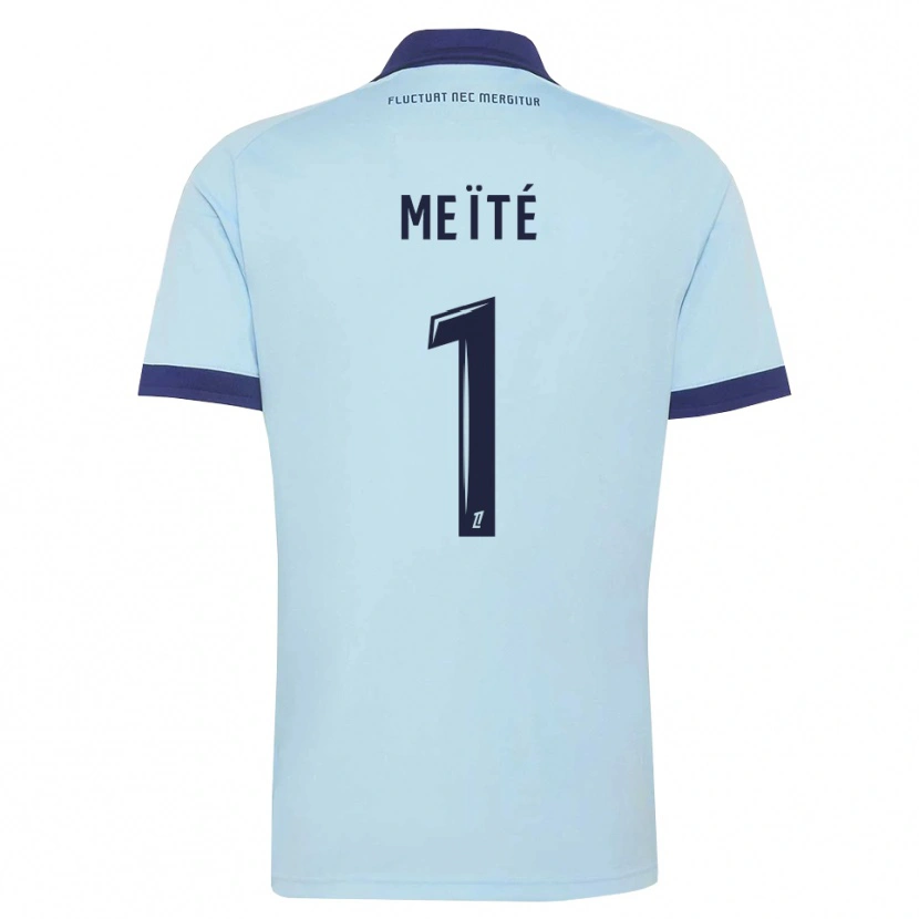 Danxen Herren Ibrahim Meïté #1 Kornblumenblau Schwarz Auswärtstrikot Trikot 2026/27 T-Shirt Österreich