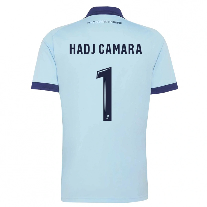 Danxen Herren El Hadj Camara #1 Kornblumenblau Schwarz Auswärtstrikot Trikot 2026/27 T-Shirt Österreich