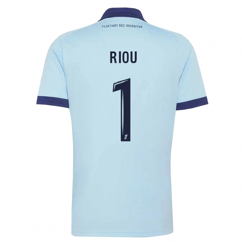 Danxen Herren Remy Riou #1 Kornblumenblau Schwarz Auswärtstrikot Trikot 2026/27 T-Shirt Österreich