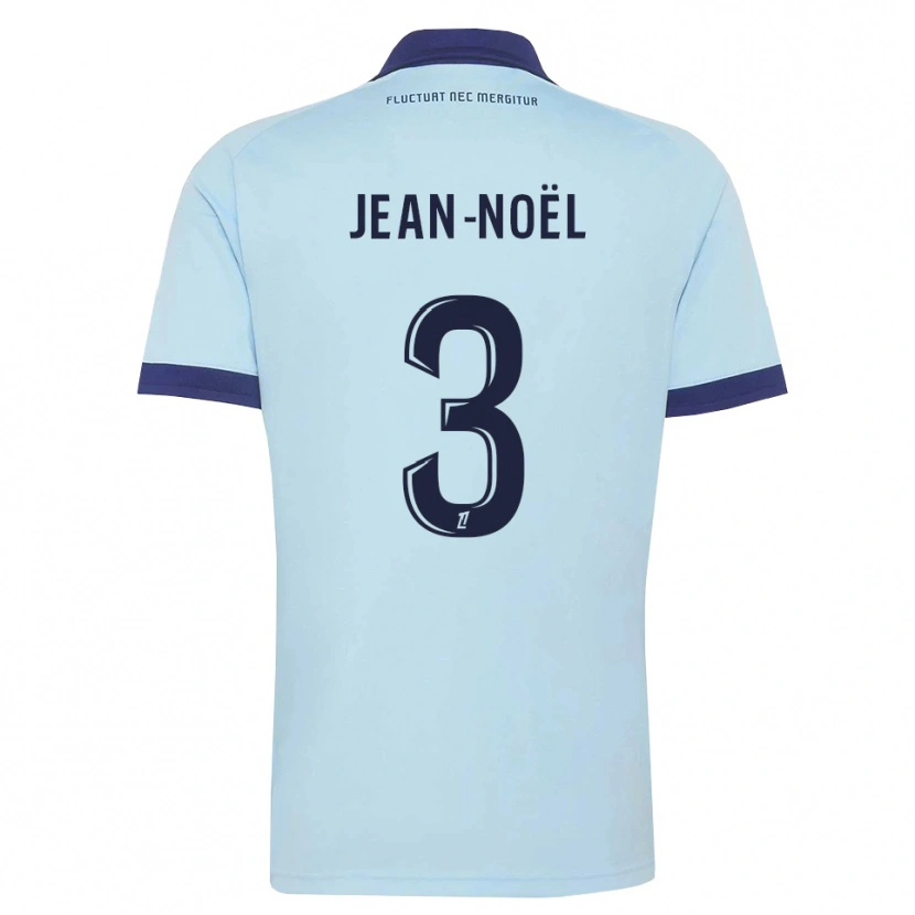 Danxen Herren Jahly Jean-Noël #3 Kornblumenblau Schwarz Auswärtstrikot Trikot 2026/27 T-Shirt Österreich