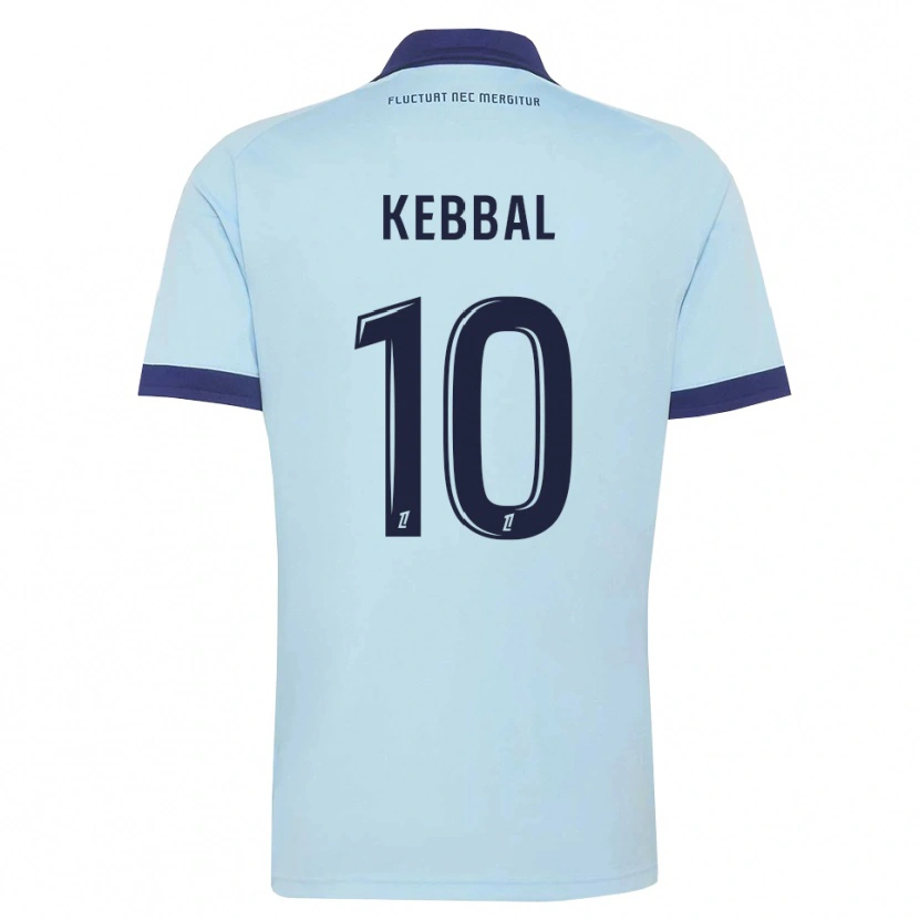 Danxen Herren Ilan Kebbal #10 Kornblumenblau Schwarz Auswärtstrikot Trikot 2026/27 T-Shirt Österreich
