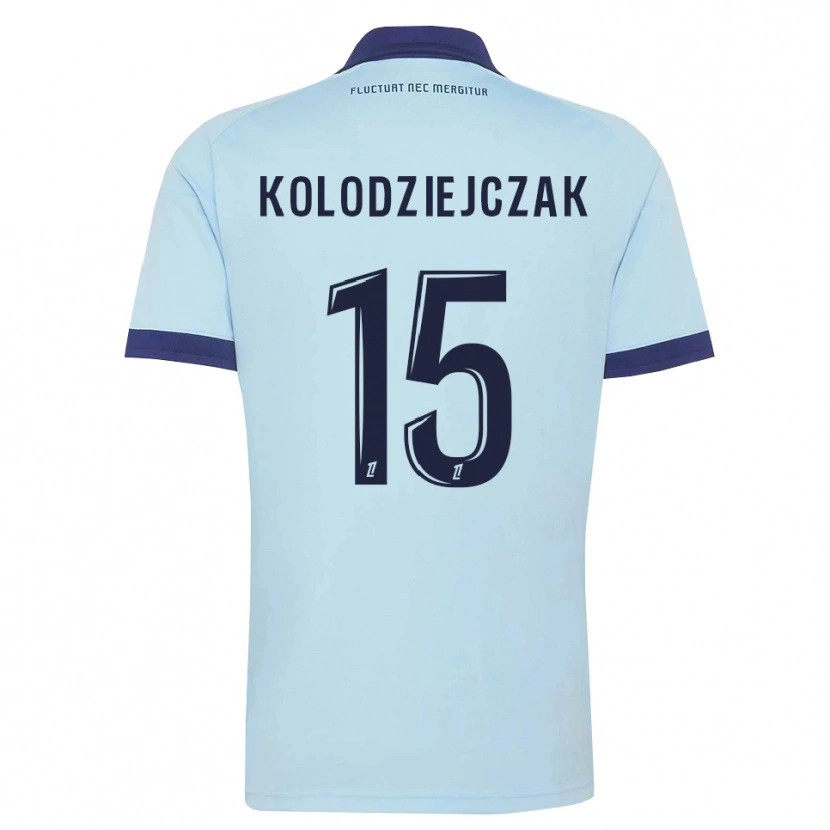 Danxen Herren Timothée Kolodziejczak #15 Kornblumenblau Schwarz Auswärtstrikot Trikot 2026/27 T-Shirt Österreich