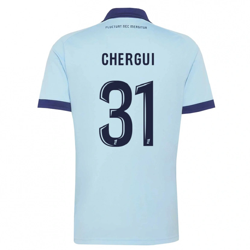 Danxen Herren Samir Chergui #31 Kornblumenblau Schwarz Auswärtstrikot Trikot 2026/27 T-Shirt Österreich