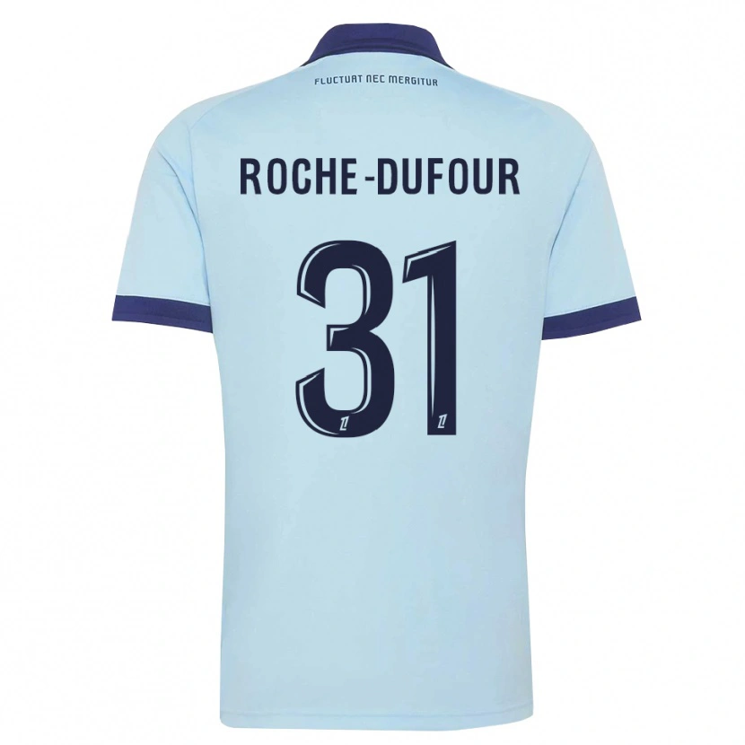 Danxen Herren Kenza Roche Dufour #31 Kornblumenblau Schwarz Auswärtstrikot Trikot 2026/27 T-Shirt Österreich