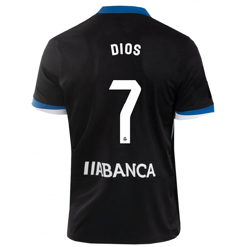 Danxen Herren Eva Dios #7 Schwarz Blau Weiß Auswärtstrikot Trikot 2026/27 T-Shirt Österreich