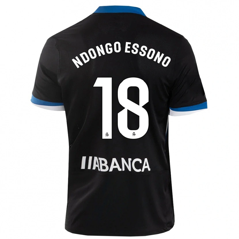 Danxen Herren Rodrigue Dipanda #18 Schwarz Blau Weiß Auswärtstrikot Trikot 2026/27 T-Shirt Österreich