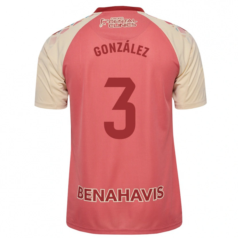 Danxen Herren Óscar González #3 Hellrosa Rot Blau Auswärtstrikot Trikot 2026/27 T-Shirt Österreich