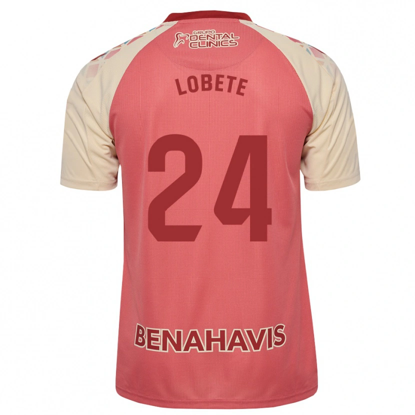Danxen Herren Julen Lobete #24 Hellrosa Rot Blau Auswärtstrikot Trikot 2026/27 T-Shirt Österreich