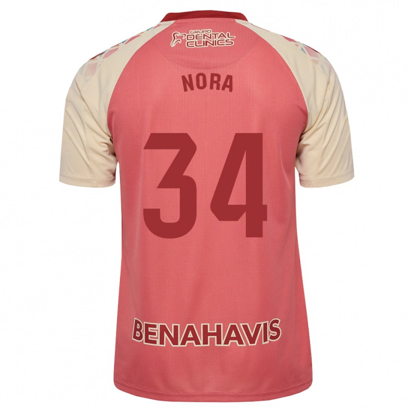 Danxen Herren Nora #34 Hellrosa Rot Blau Auswärtstrikot Trikot 2026/27 T-Shirt Österreich