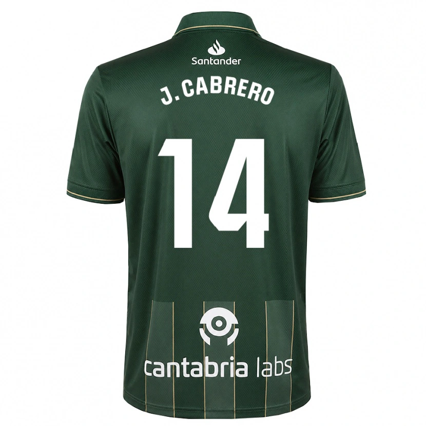 Danxen Herren Jimena Cabrero De La Llama #14 Dunkelgrauweiß Auswärtstrikot Trikot 2026/27 T-Shirt Österreich