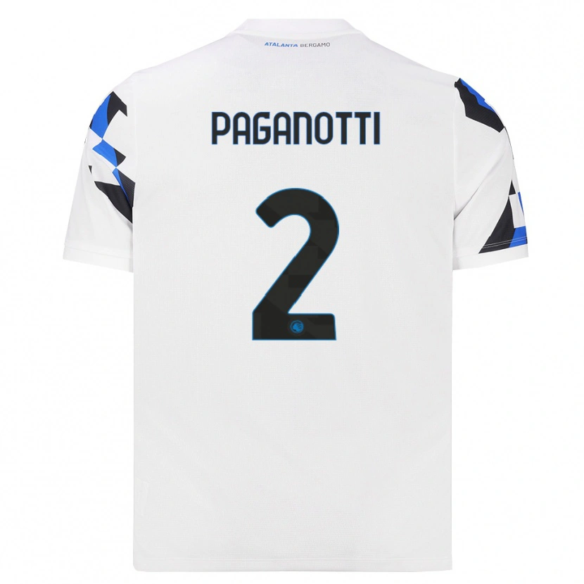 Danxen Herren Emanuele Paganotti #2 Weiß Rot Blau Auswärtstrikot Trikot 2026/27 T-Shirt Österreich