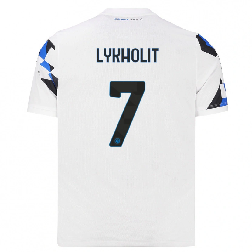 Danxen Herren Ivan Lykholit #7 Weiß Rot Blau Auswärtstrikot Trikot 2026/27 T-Shirt Österreich