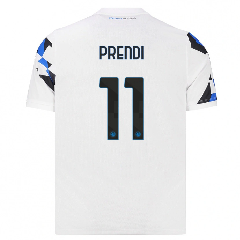 Danxen Herren Samuel Prendi #11 Weiß Rot Blau Auswärtstrikot Trikot 2026/27 T-Shirt Österreich