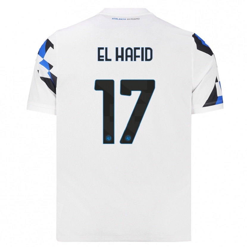 Danxen Herren Badr El Hafid #17 Weiß Rot Blau Auswärtstrikot Trikot 2026/27 T-Shirt Österreich