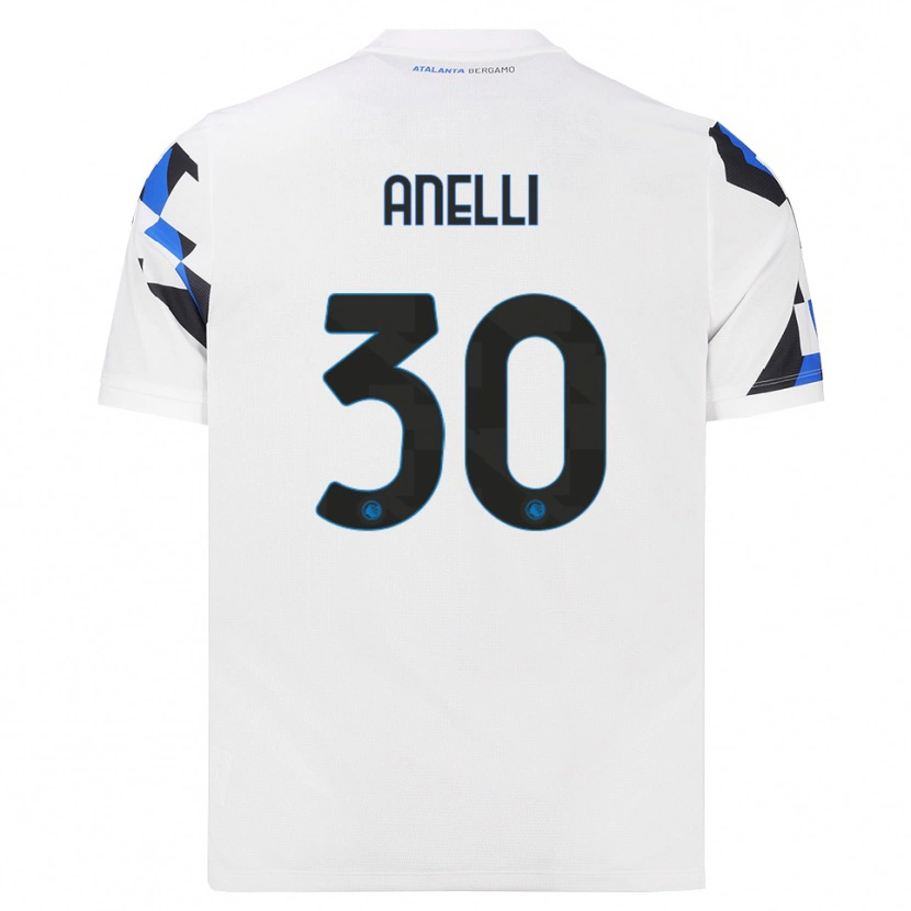 Danxen Herren Alessandro Anelli #30 Weiß Rot Blau Auswärtstrikot Trikot 2026/27 T-Shirt Österreich