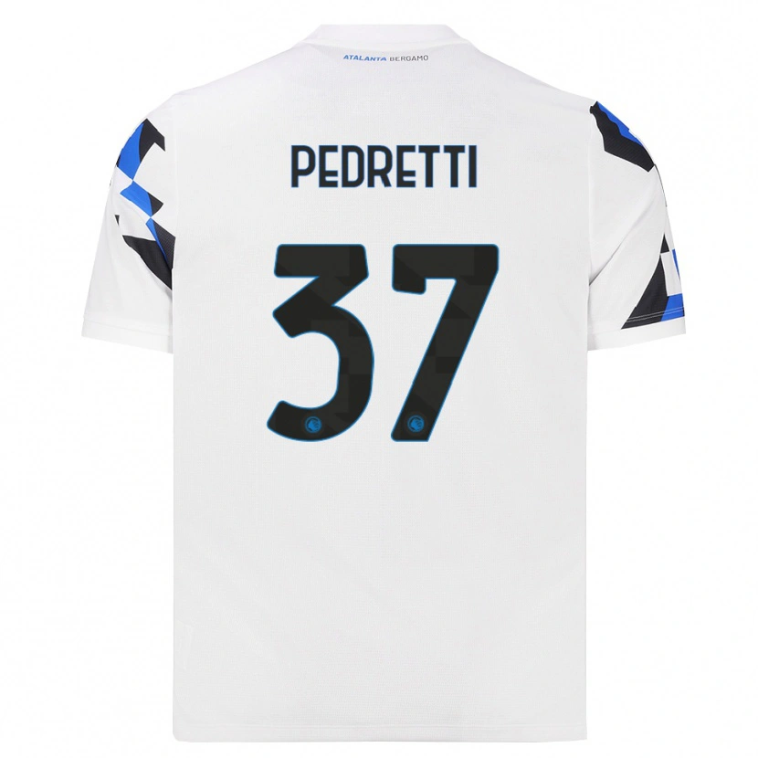 Danxen Herren Mattia Pedretti #37 Weiß Rot Blau Auswärtstrikot Trikot 2026/27 T-Shirt Österreich