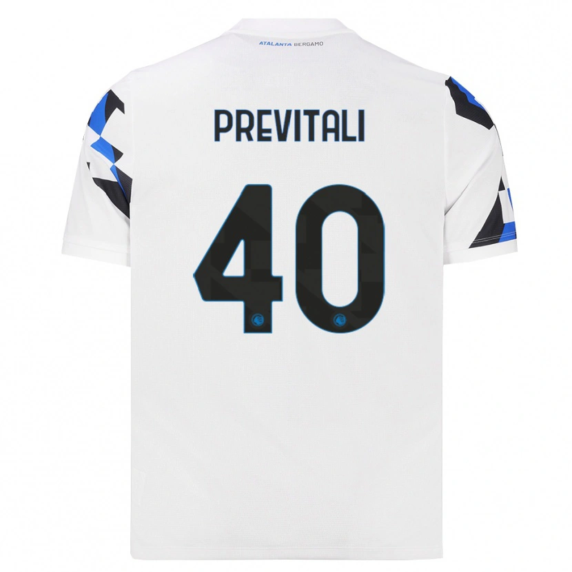 Danxen Herren Cristian Previtali #40 Weiß Rot Blau Auswärtstrikot Trikot 2026/27 T-Shirt Österreich