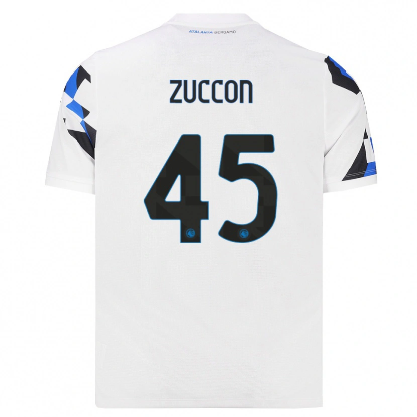 Danxen Herren Federico Zuccon #45 Weiß Rot Blau Auswärtstrikot Trikot 2026/27 T-Shirt Österreich