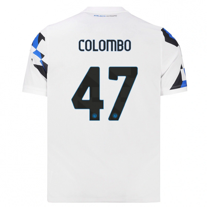 Danxen Herren Matteo Colombo #47 Weiß Rot Blau Auswärtstrikot Trikot 2026/27 T-Shirt Österreich