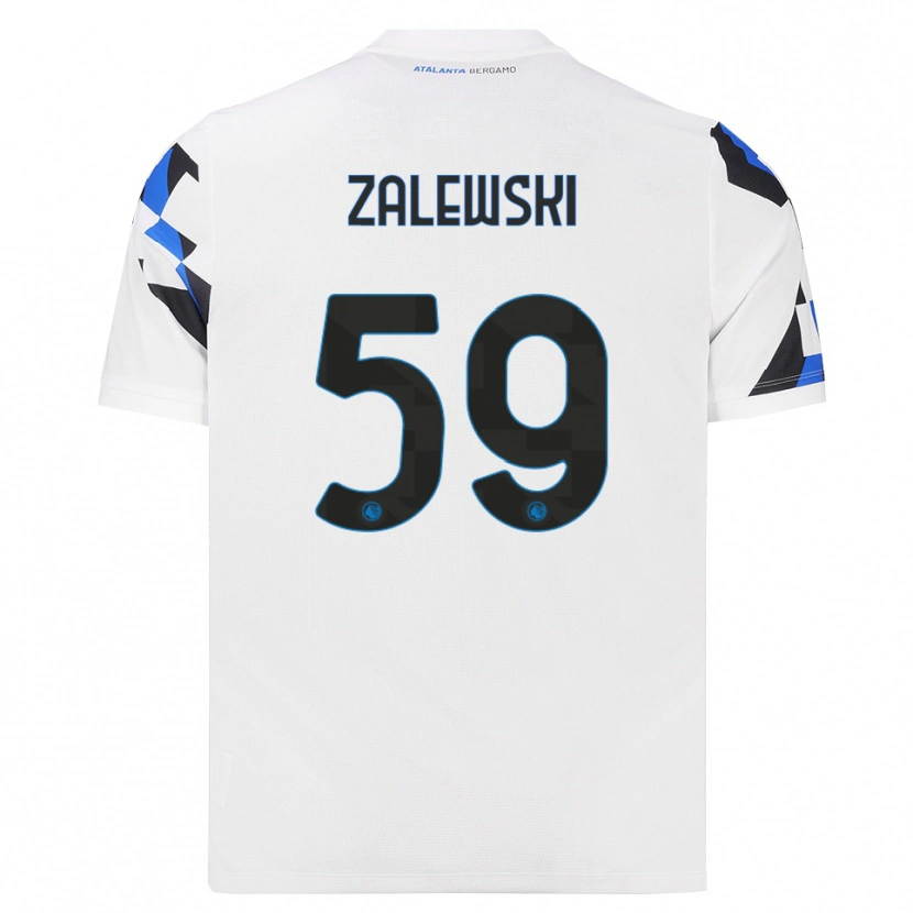 Danxen Herren Nicola Zalewski #59 Weiß Rot Blau Auswärtstrikot Trikot 2026/27 T-Shirt Österreich