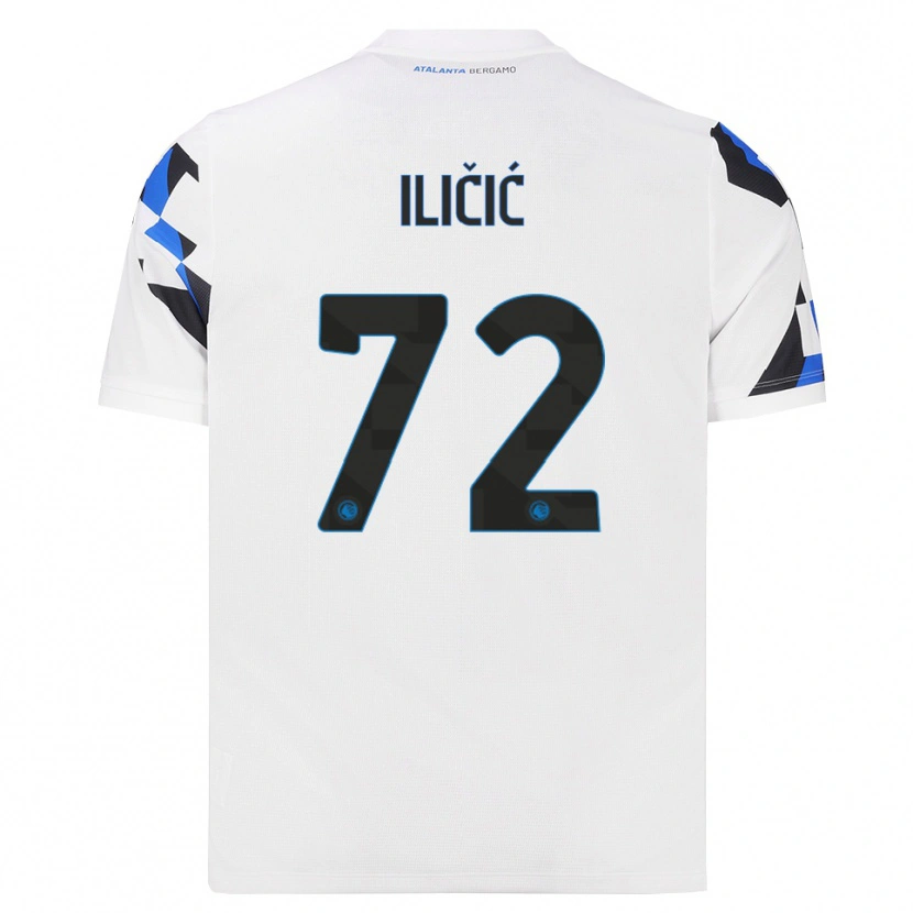 Danxen Herren Josip Ilicic #72 Weiß Rot Blau Auswärtstrikot Trikot 2026/27 T-Shirt Österreich