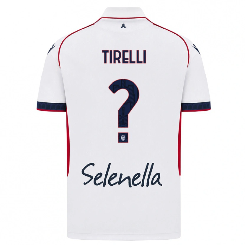 Danxen Herren Manuel Tirelli #0 Weiß Rot Königsblau Auswärtstrikot Trikot 2026/27 T-Shirt Österreich