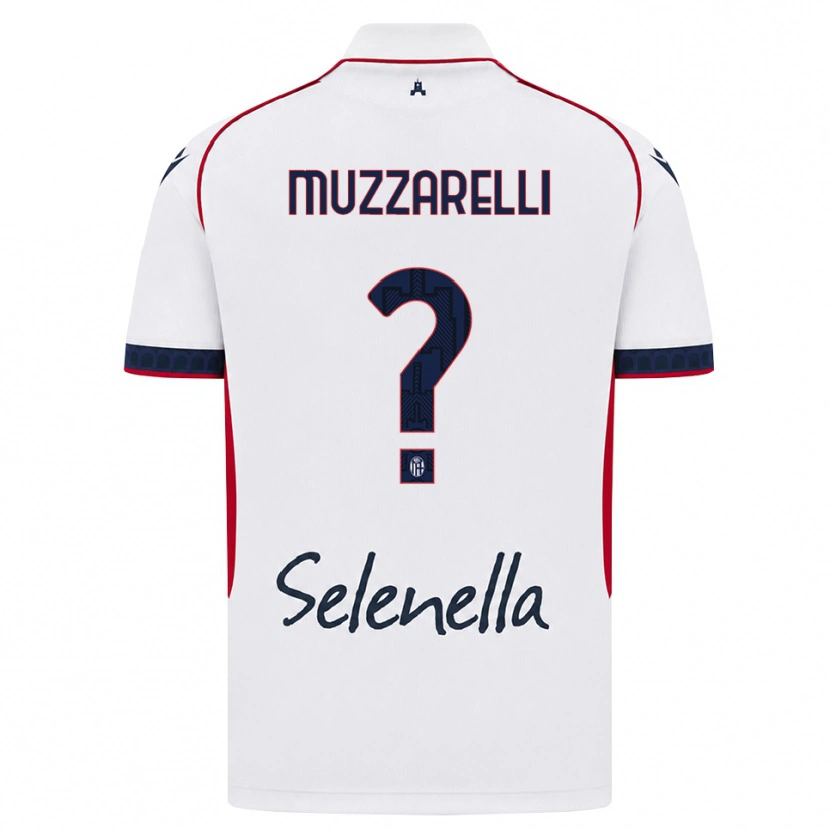 Danxen Herren Lorenzo Muzzarelli #0 Weiß Rot Königsblau Auswärtstrikot Trikot 2026/27 T-Shirt Österreich