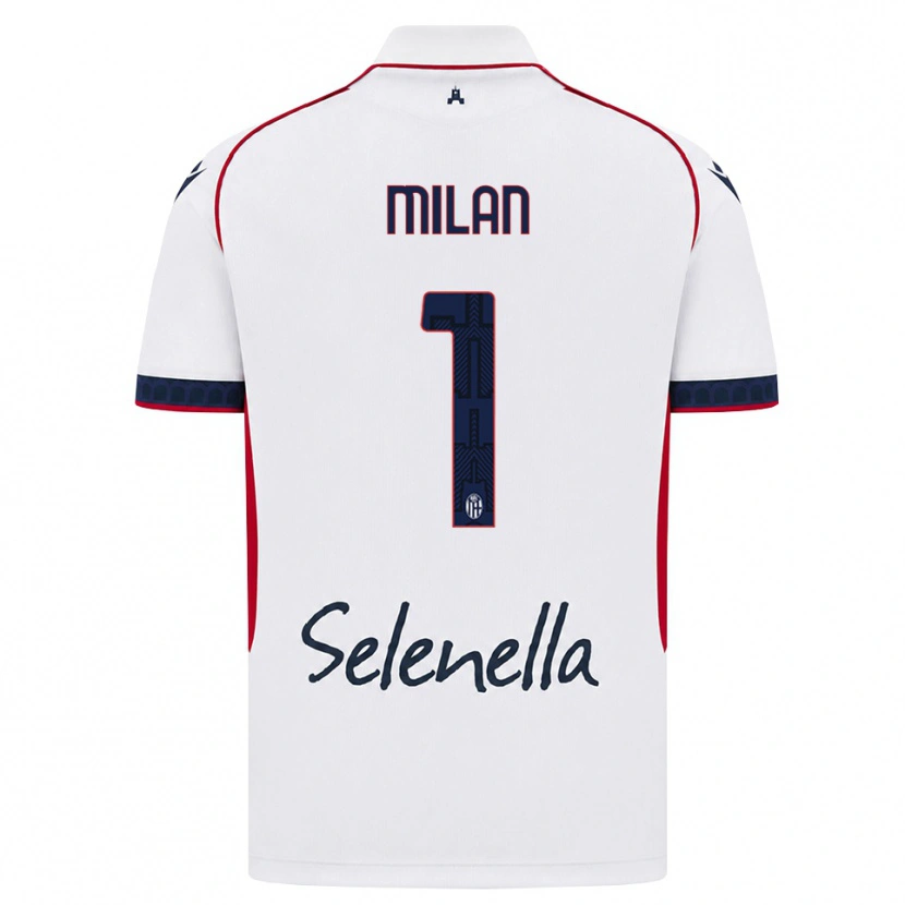 Danxen Herren Riccardo Milan #1 Weiß Rot Königsblau Auswärtstrikot Trikot 2026/27 T-Shirt Österreich