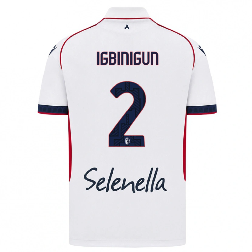 Danxen Herren James Igbinigun #2 Weiß Rot Königsblau Auswärtstrikot Trikot 2026/27 T-Shirt Österreich