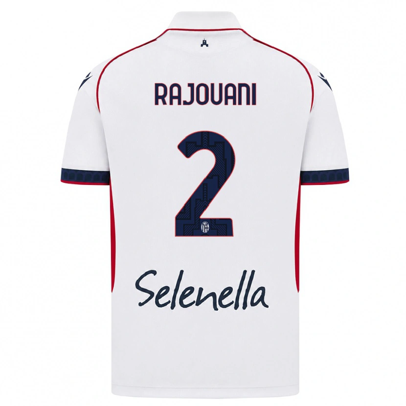 Danxen Herren Yassir Rajouani #2 Weiß Rot Königsblau Auswärtstrikot Trikot 2026/27 T-Shirt Österreich