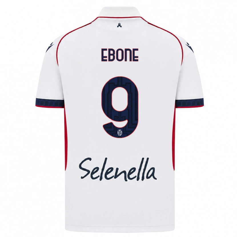 Danxen Herren Tommaso Ebone #9 Weiß Rot Königsblau Auswärtstrikot Trikot 2026/27 T-Shirt Österreich