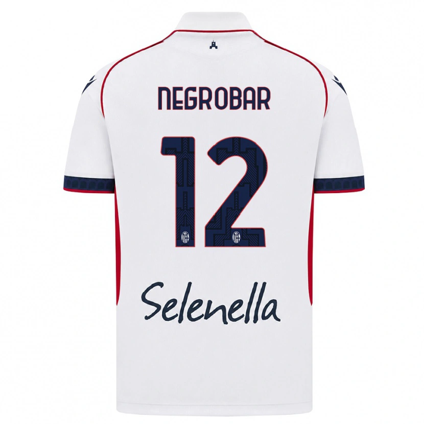 Danxen Herren Lucas Negrobar #12 Weiß Rot Königsblau Auswärtstrikot Trikot 2026/27 T-Shirt Österreich