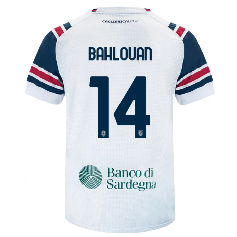 Danxen Herren Amine Bahlouan #14 Weiß Rot Grün Auswärtstrikot Trikot 2026/27 T-Shirt Österreich