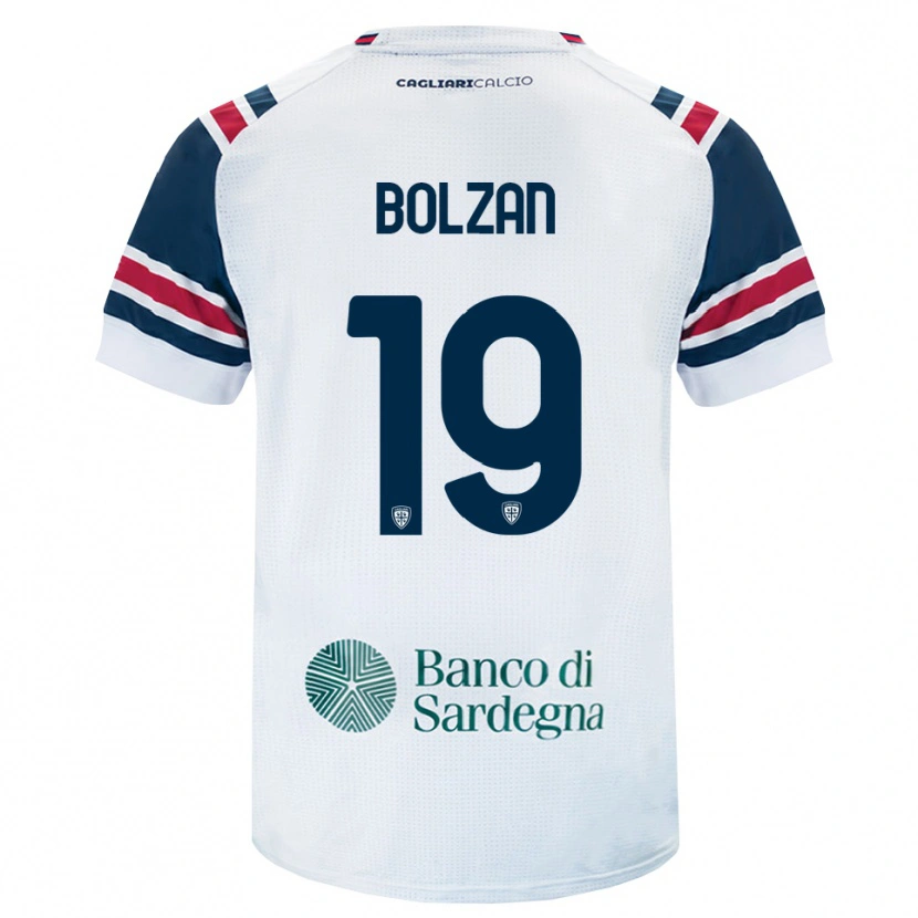 Danxen Herren Alessandro Bolzan #19 Weiß Rot Grün Auswärtstrikot Trikot 2026/27 T-Shirt Österreich