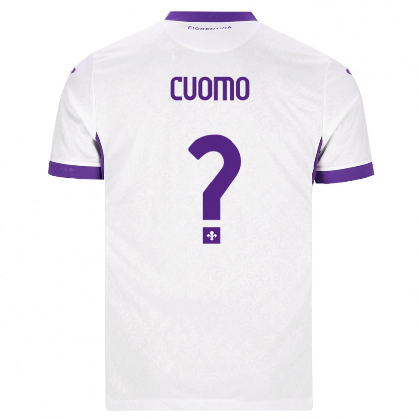 Danxen Herren Raffaele Cuomo #0 Weiß Lila Auswärtstrikot Trikot 2026/27 T-Shirt Österreich