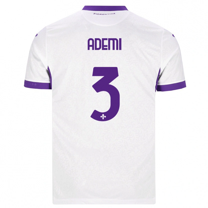 Danxen Herren Arnis Ademi #3 Weiß Lila Auswärtstrikot Trikot 2026/27 T-Shirt Österreich